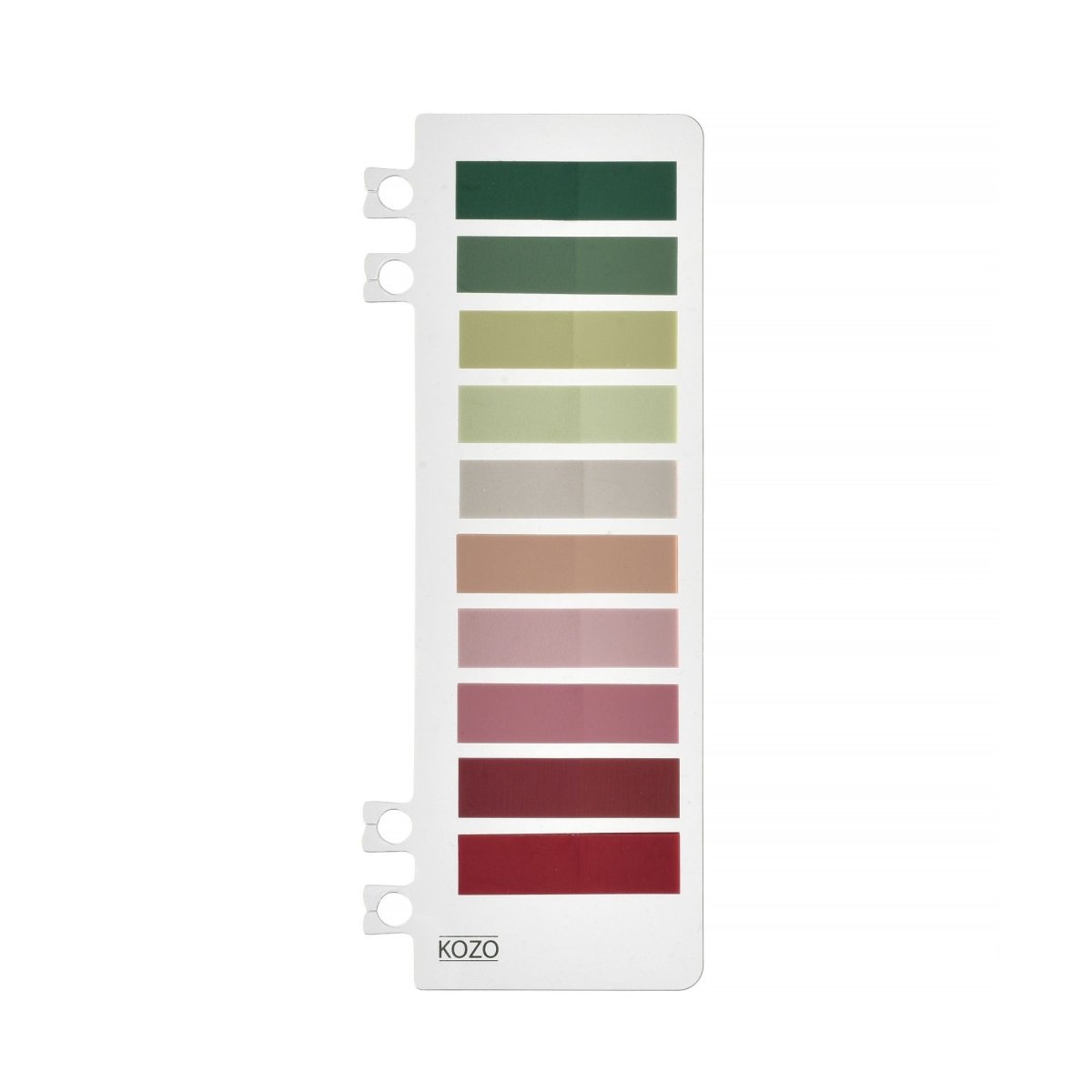 Index tabs 10 färger - Blush - 4 - Kozo - Tidformera