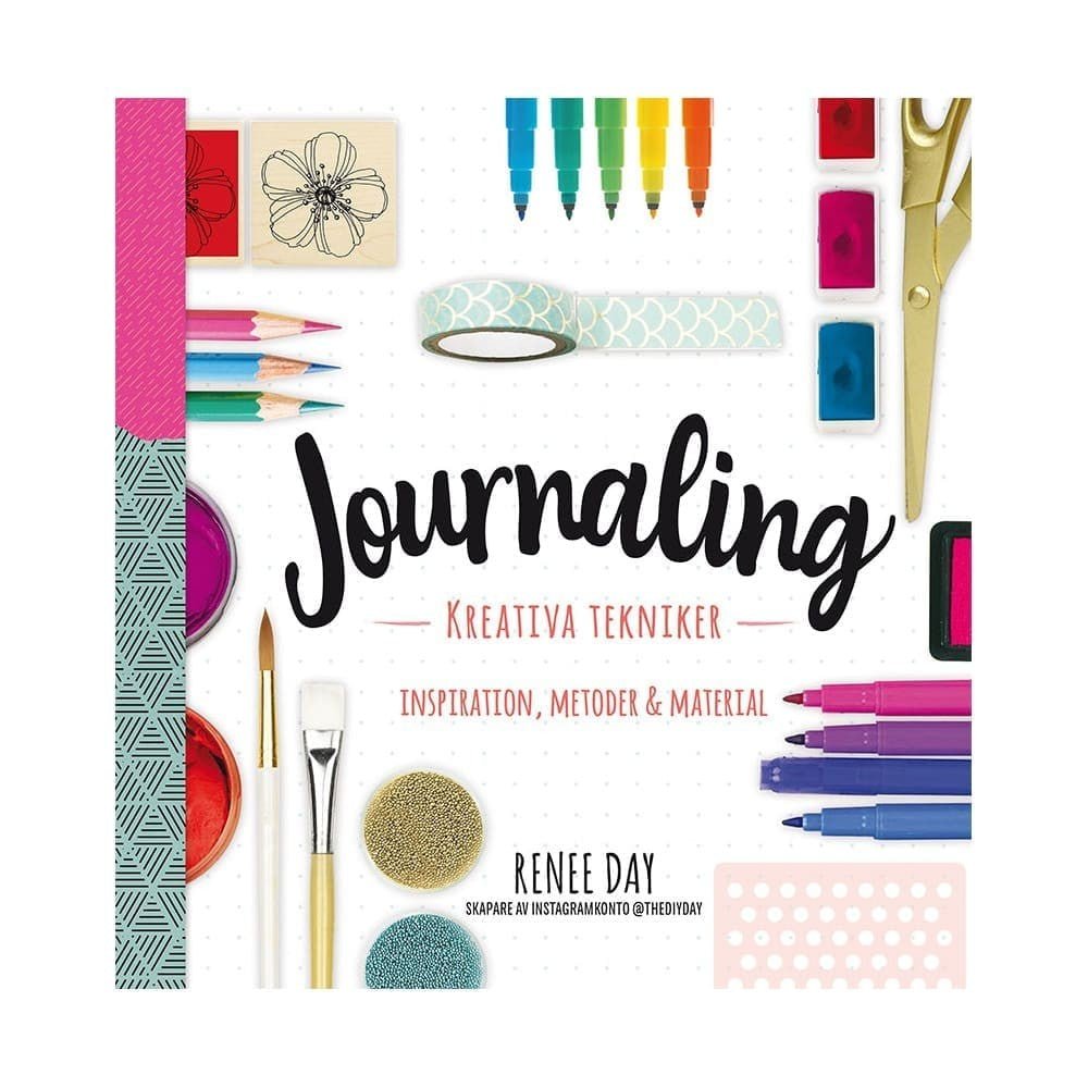 Journaling : Kreativa tekniker frÄn Tukan. Framsidan av boken. - Tidformera