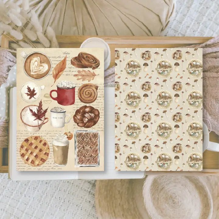 Junk Journal Book - Cozy autumn - 8 - Plan & Plot Studio - Tidformera