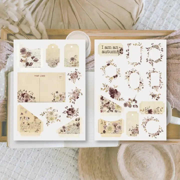 Junk Journal Book - Cozy autumn - 10 - Plan & Plot Studio - Tidformera