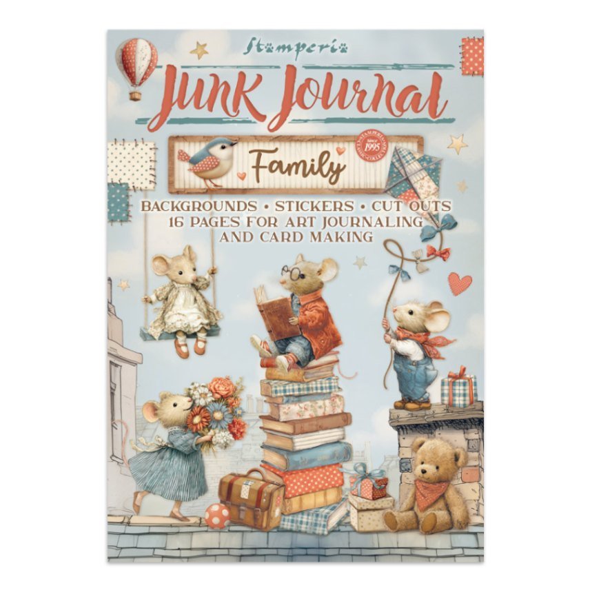Junk Journal - Family - 1 - Stamperia - Tidformera