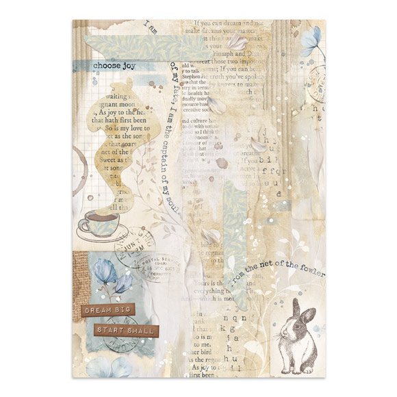Junk Journal - Secret diary - 14 - Stamperia - Tidformera