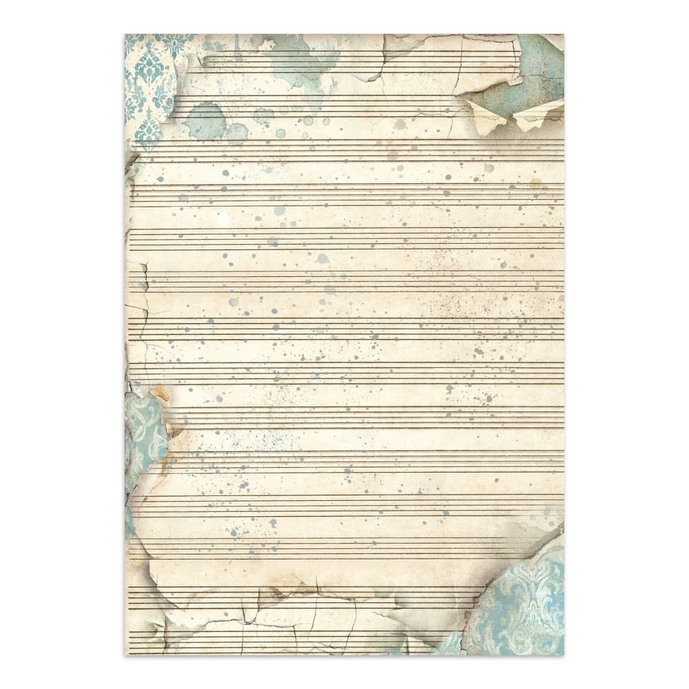 Junk Journal - Symphony - 16 - Stamperia - Tidformera