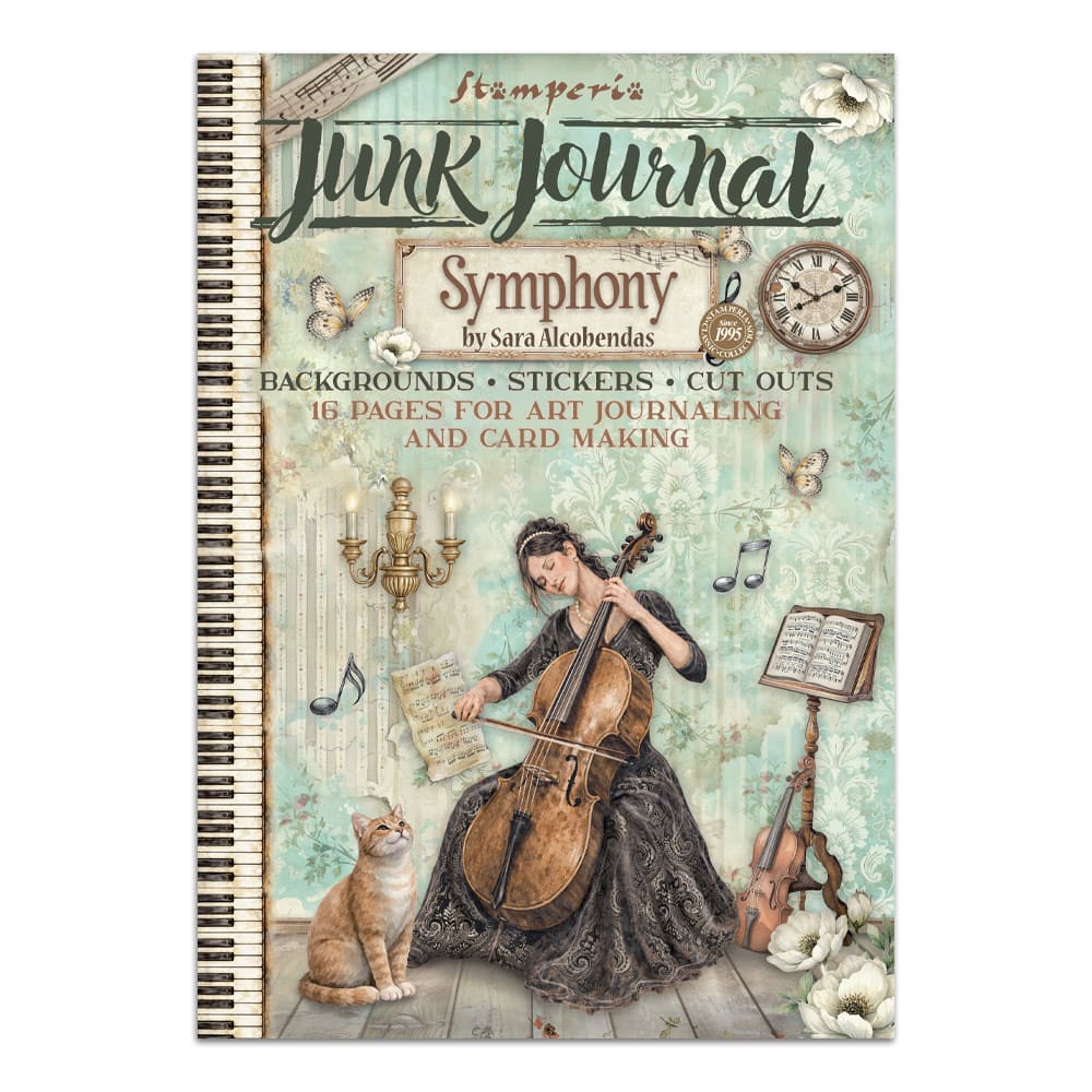 Junk Journal - Symphony - 1 - Stamperia - Tidformera