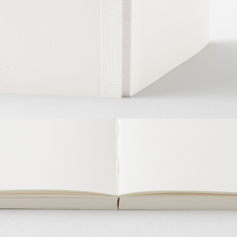 MD Notebook Cotton Square - Blank - 2 - Midori - Tidformera