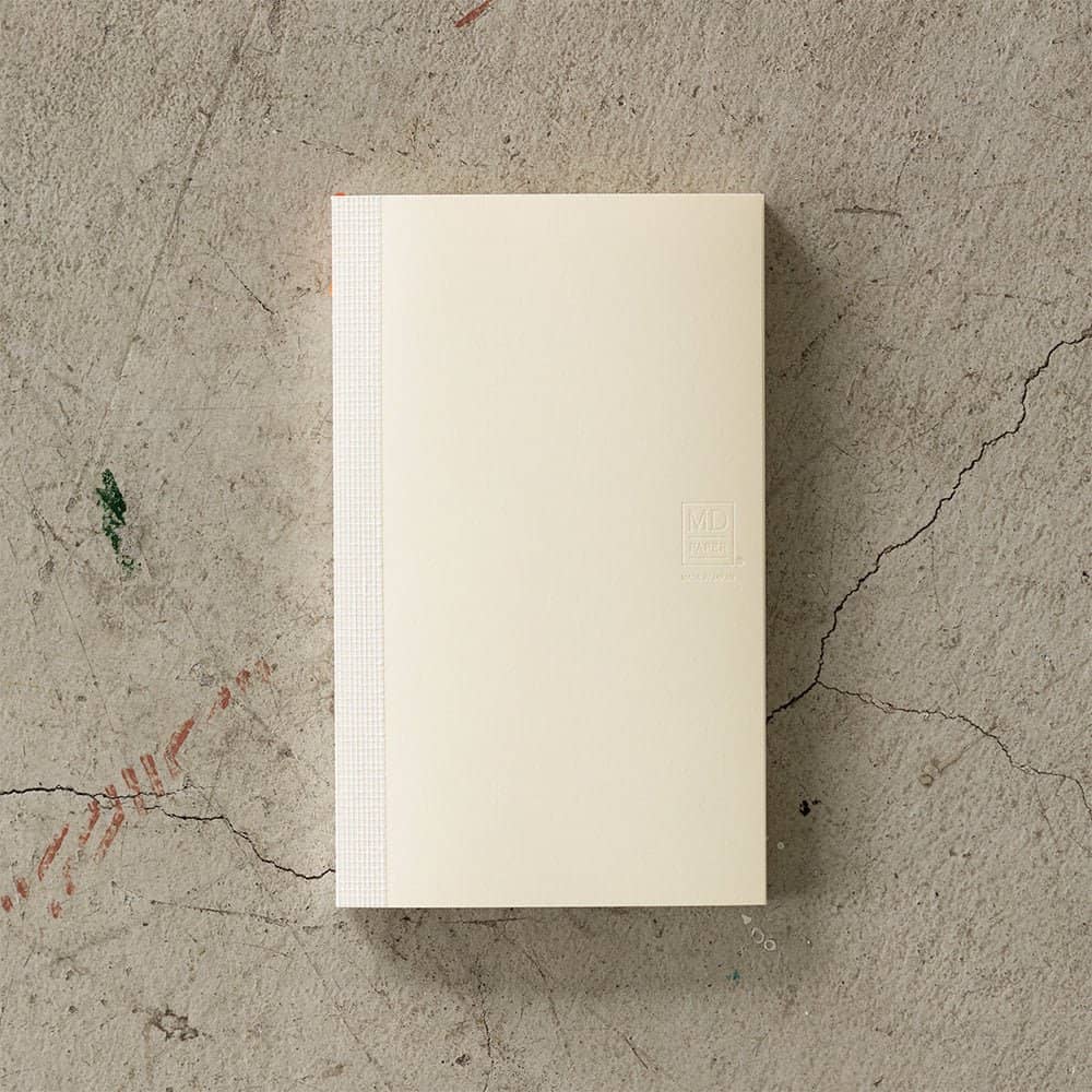 MD Notebook Diary B6 Slim 2026 Monthly Block + Memo - 2 - Midori - Tidformera
