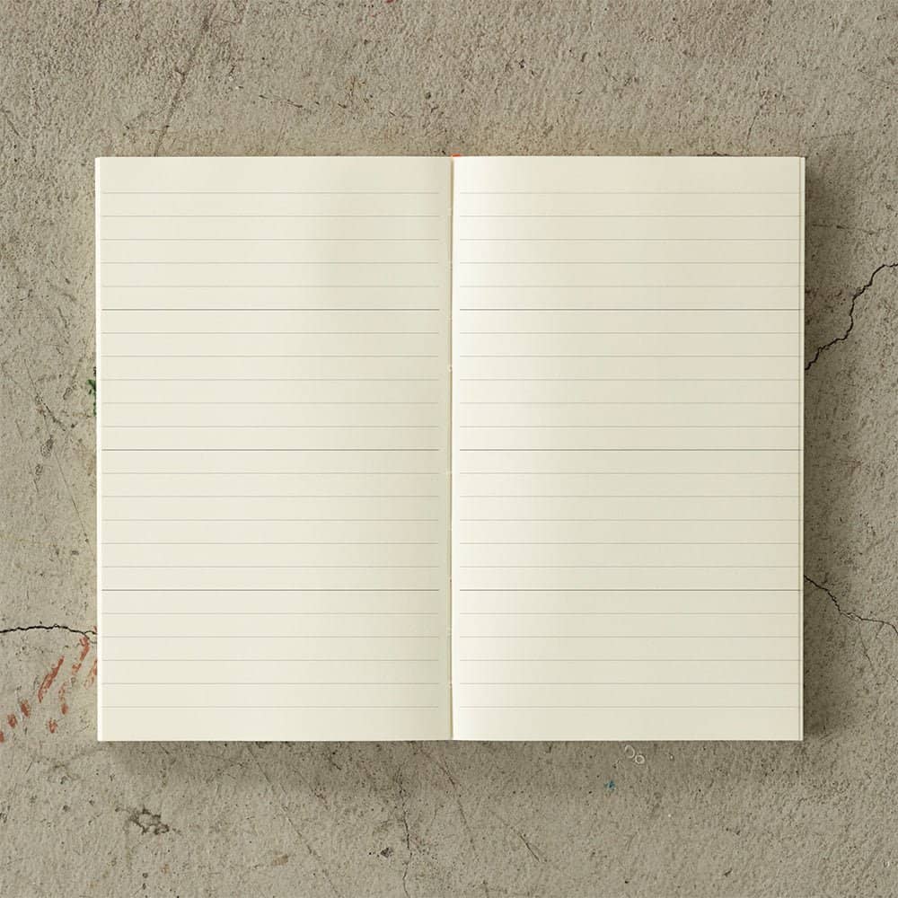 MD Notebook Diary B6 Slim 2026 Monthly Block + Memo - 4 - Midori - Tidformera
