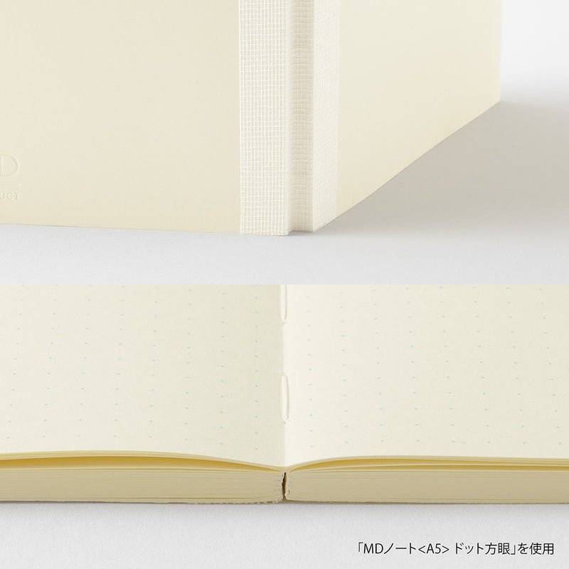 MD Notebook Journal A6 Dotted - 2 - Midori - Tidformera