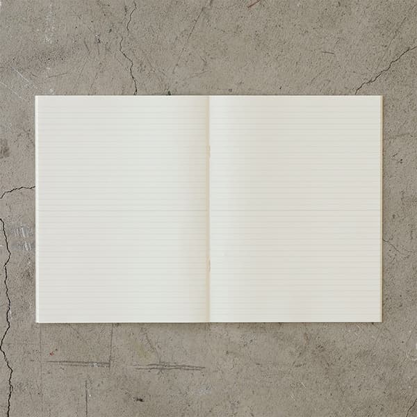 MD Notebook Light - Skrivhäfte - 3 - pack A4 - Linjerad - 7 - Midori - Tidformera
