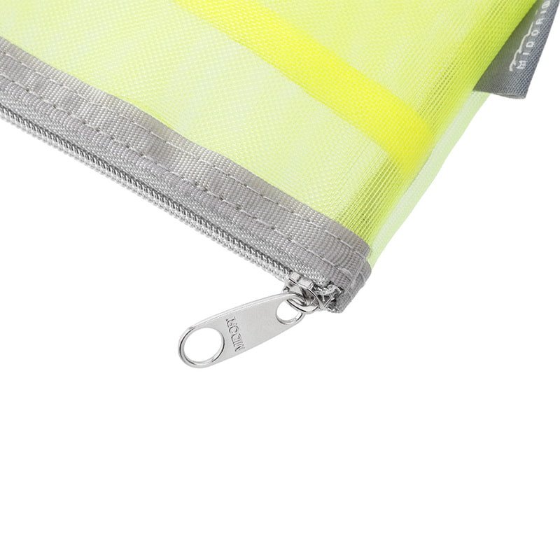 Pen & Tool Pouch Mesh Yellow Green - 2 - Midori - Tidformera