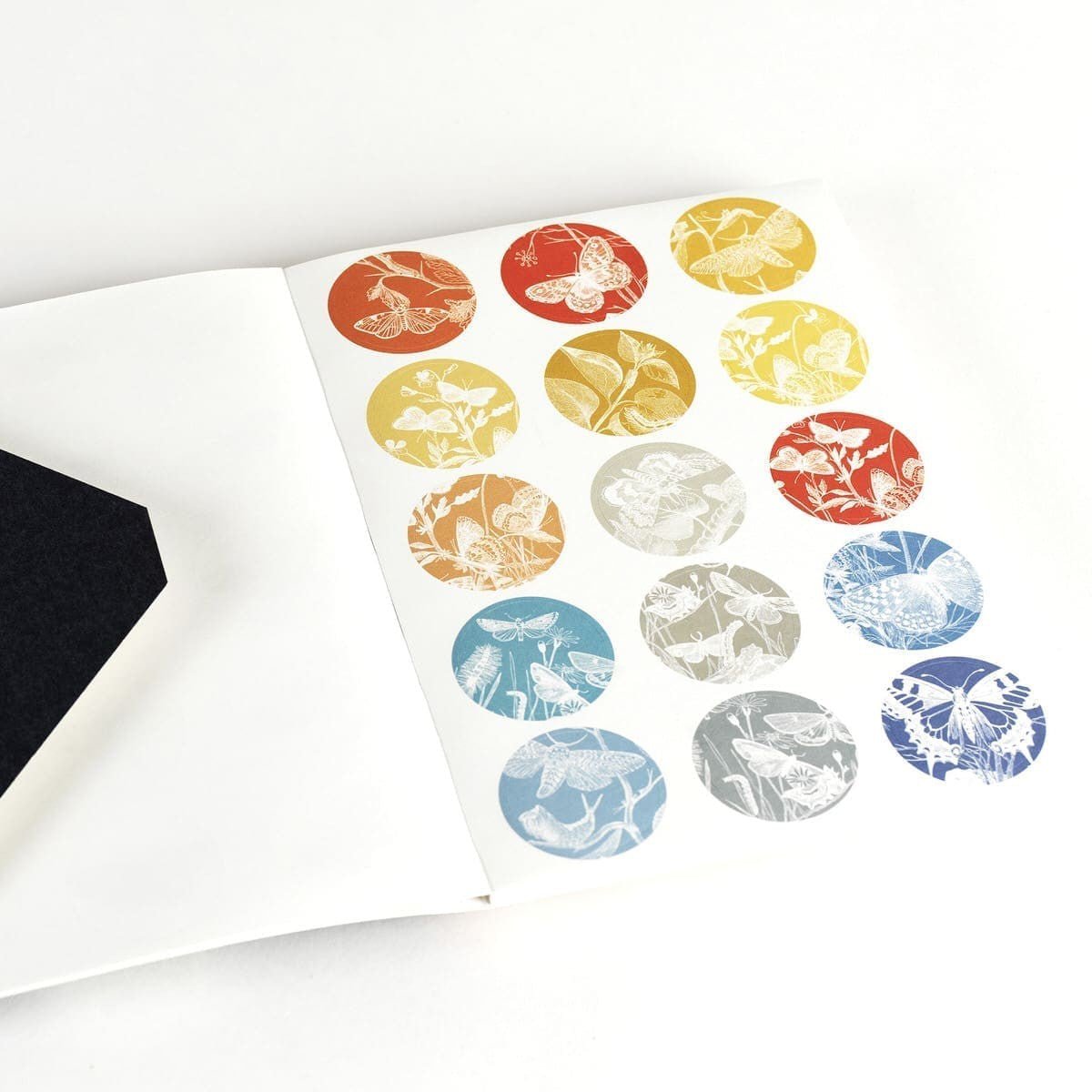 Pepin Labels, stickers & tape Sticker book - Butterflies - 3 - Pepin Press - Tidformera