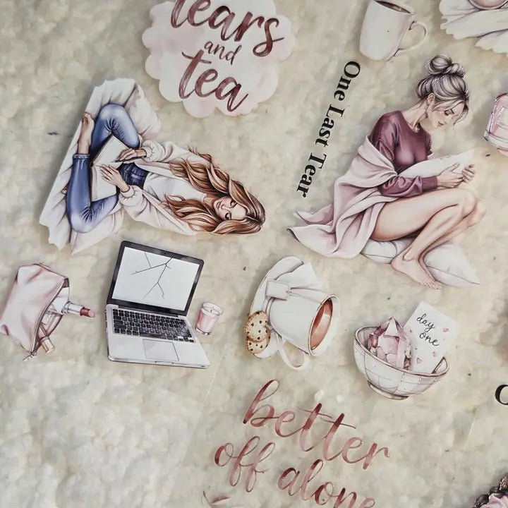 Pet Tape - Lana - 70 mm - A Quiet Goodbye - 5 - Lana's Scrap Shop - Tidformera