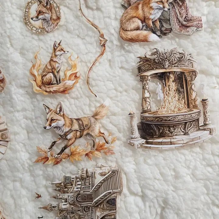 Pet Tape - Lana - 70 mm - Foxfire Legends - 3 - Lana's Scrap Shop - Tidformera
