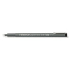 Pigment liner Fineliner Styckvis Svart - 0,05 - 1 - Staedtler - Tidformera