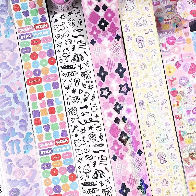 Planner Stickers Roll - Sticker Petit - Fresh - 6 - BGM - Tidformera