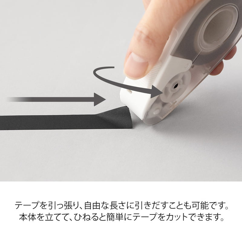 Quick Tape Dispenser - White - 4 - Midori - Tidformera