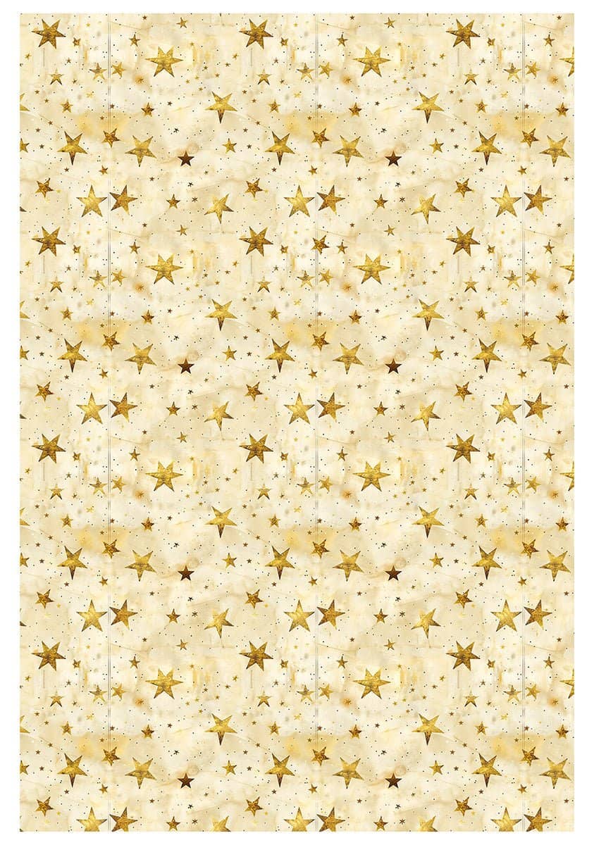 Rice Paper Art set - A4 - 4 - pack - Celestial - 4 - Ciao Bella - Tidformera