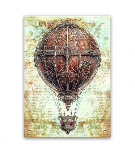 Rice Paper Decoupage A4 10-pack - Steampunk - 9 - Paper Designs - Tidformera