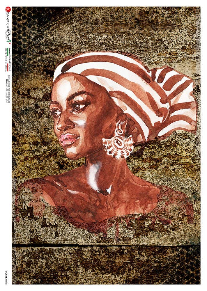 Rice Paper Decoupage - A5 - Scene 0115 - 1 - Paper Designs - Tidformera