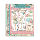 Rub - On Selection 20,5 x 23 cm - Wonderland - 1 - Stamperia - Tidformera