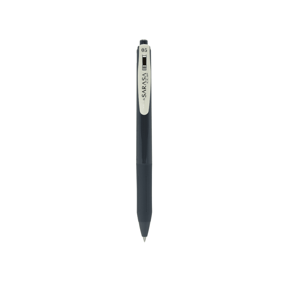 Sarasa Clip Vintage Gelpenna 0.5 mm - Dark grey från Zebra. En gråblå kulspetspenna - Tidformera