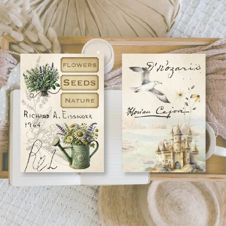 Scrap Paper 7,4 x 10,5 - Scent of Summer - 5 - Plan & Plot Studio - Tidformera