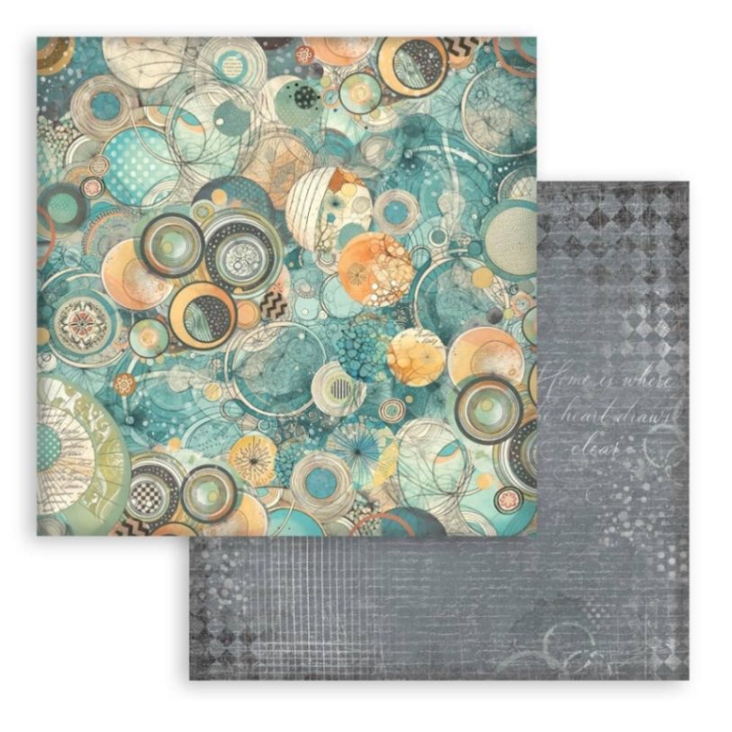 Scrapbookingpapper - Backgrounds - Furry Friends - 7 - Stamperia - Tidformera