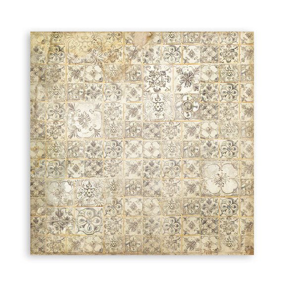 Scrapbookingpapper - Double faced - All Around - 6 - Stamperia - Tidformera