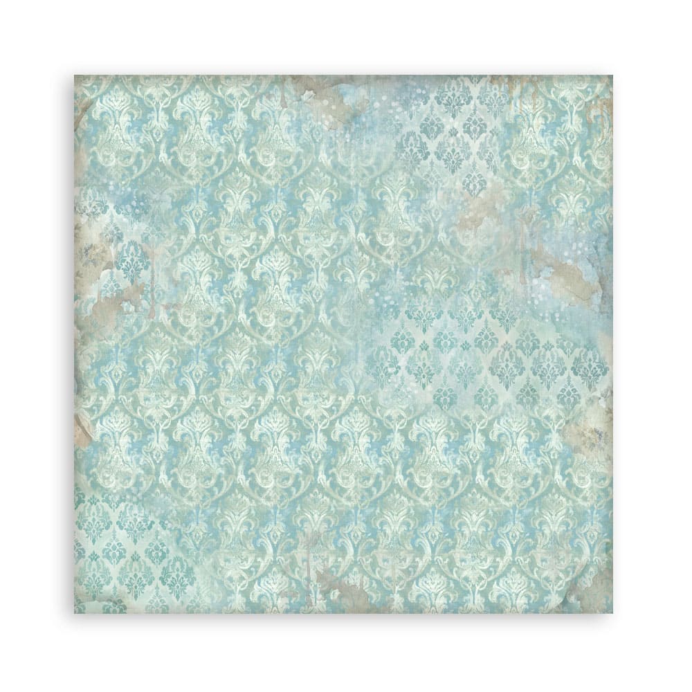 Scrapbookingpapper - Double faced - Symphony - 29 - Stamperia - Tidformera
