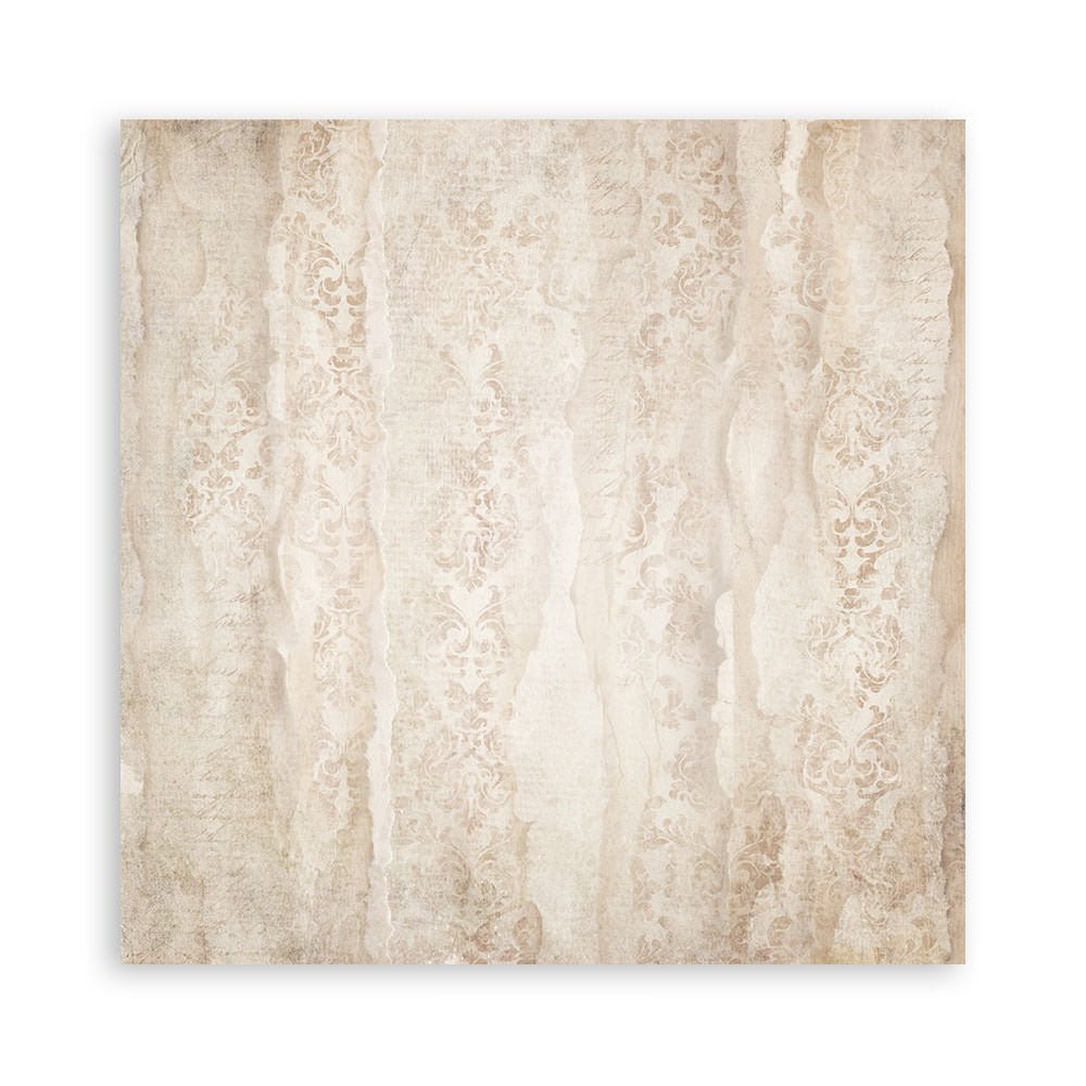 Scrapbookingpapper - Quiet Days - Maxi Pad - 15 - Stamperia - Tidformera