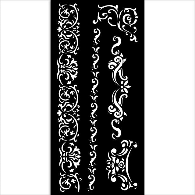 Stencil Selection - Venice City of Art - 7 - Stamperia - Tidformera