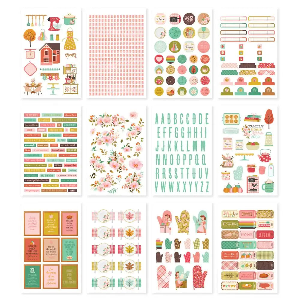 Sticker book What's cookin'? - 2 - Simple Stories - Tidformera