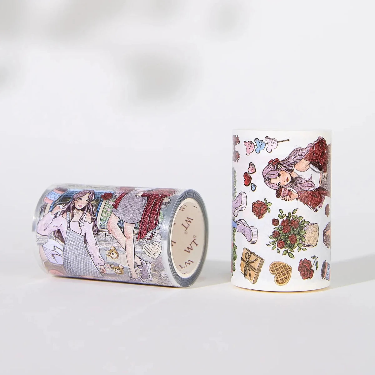 Sticker Pet Tape - Pre-cut 70 mm - Journal Nook - 6 - Washi Tape Shop - Tidformera