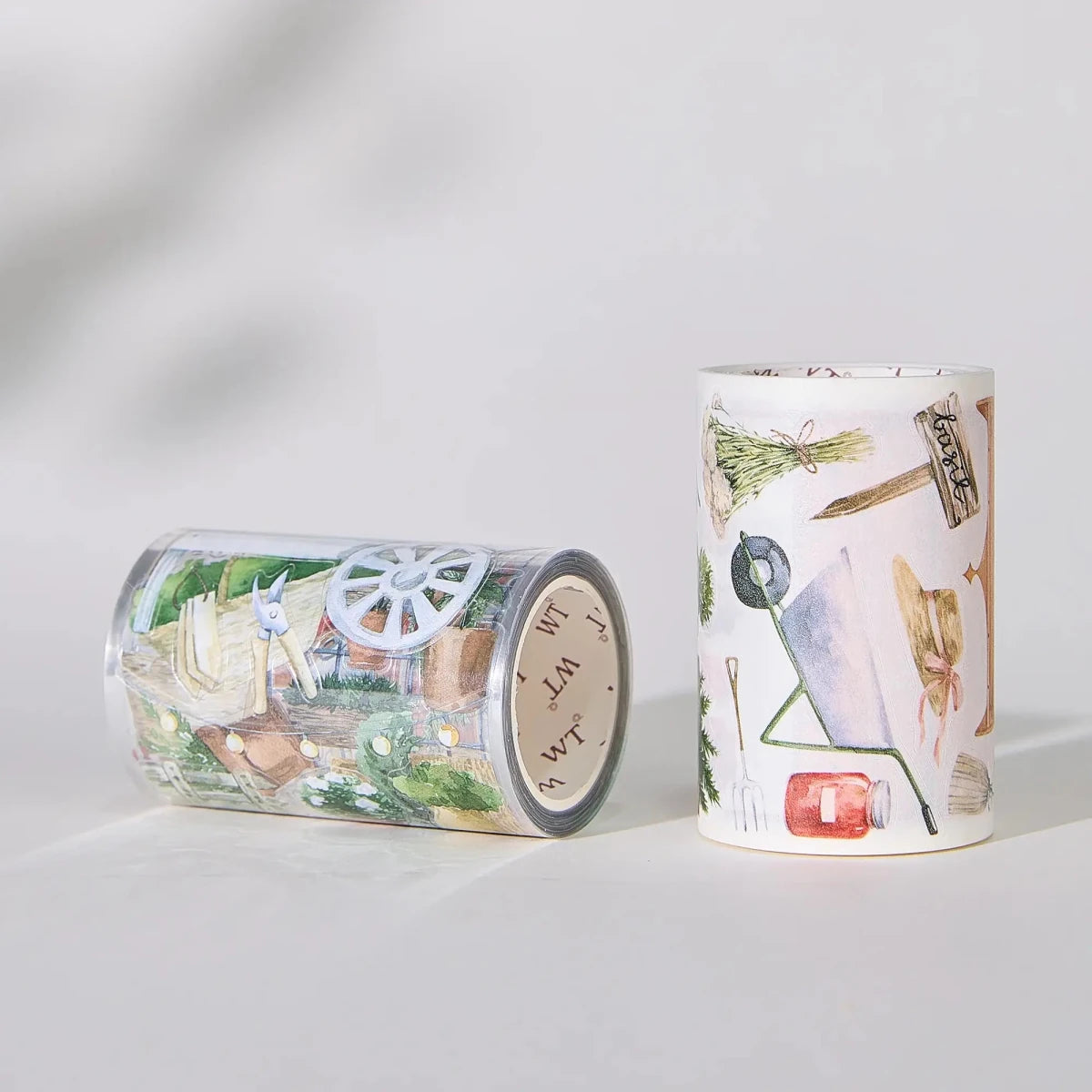 Sticker Pet Tape - Pre-cut 70 mm - Summer Market - 6 - Washi Tape Shop - Tidformera