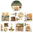Sticker Pet Tape - Pre - cut - Cozy chapter - 74 mm - 1 - Plan & Plot Studio - Tidformera