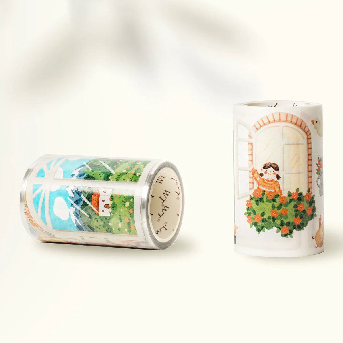 Sticker Pet Tape - Pre - cut - Pane & Simple - 70 mm - 5 - Washi Tape Shop - Tidformera