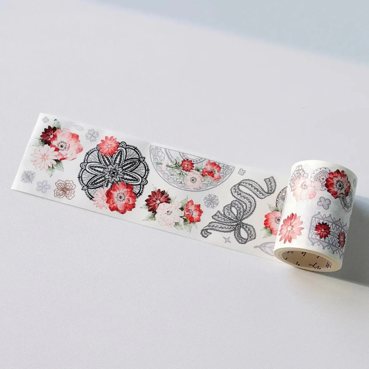 Sticker Washi Tape - Pre-cut - 60 mm - Heirloom Lace - 6 - Washi Tape Shop - Tidformera