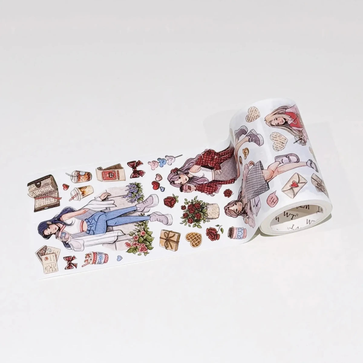 Sticker Washi Tape - Pre-cut - 70 mm - Journal Nook - 5 - Washi Tape Shop - Tidformera