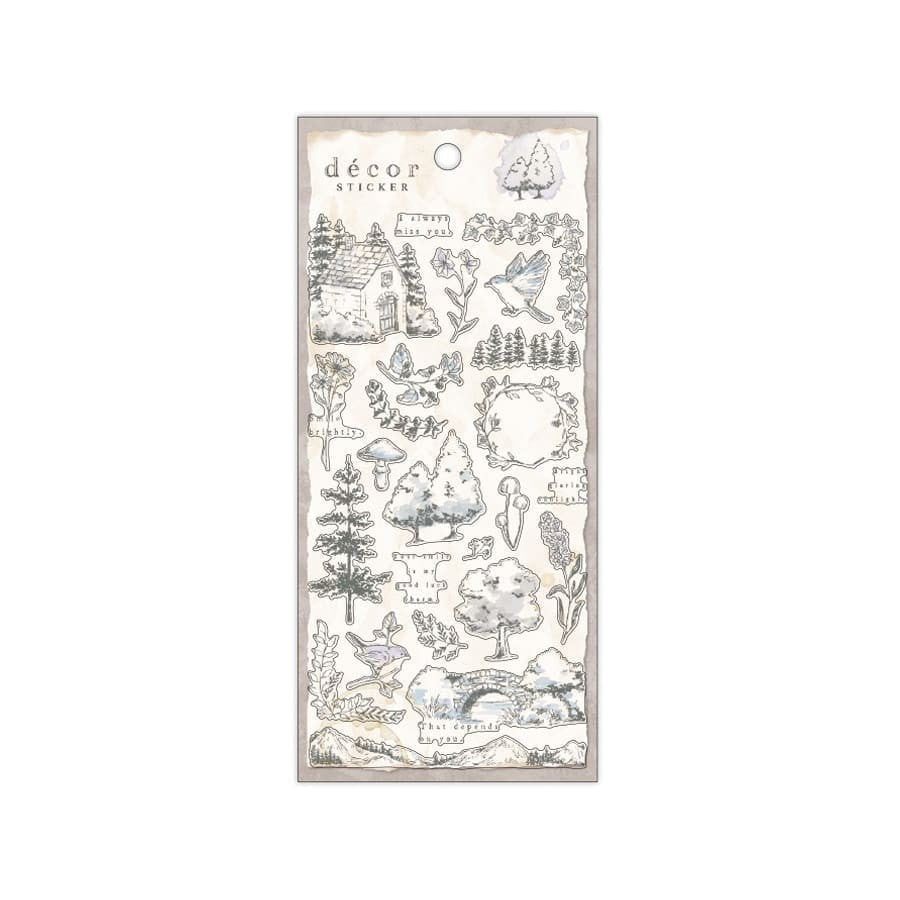 Stickers decor sticker - Dim gray - 1 - Mind Wave - Tidformera