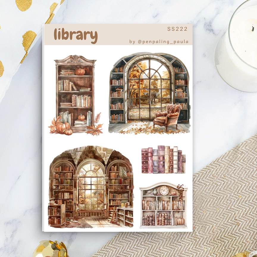 Stickers - Penpaling Paula - Library - 1 - Penpaling Paula - Tidformera