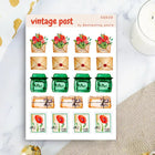 Stickers - Penpaling Paula - Vintage Post - 1 - Penpaling Paula - Tidformera
