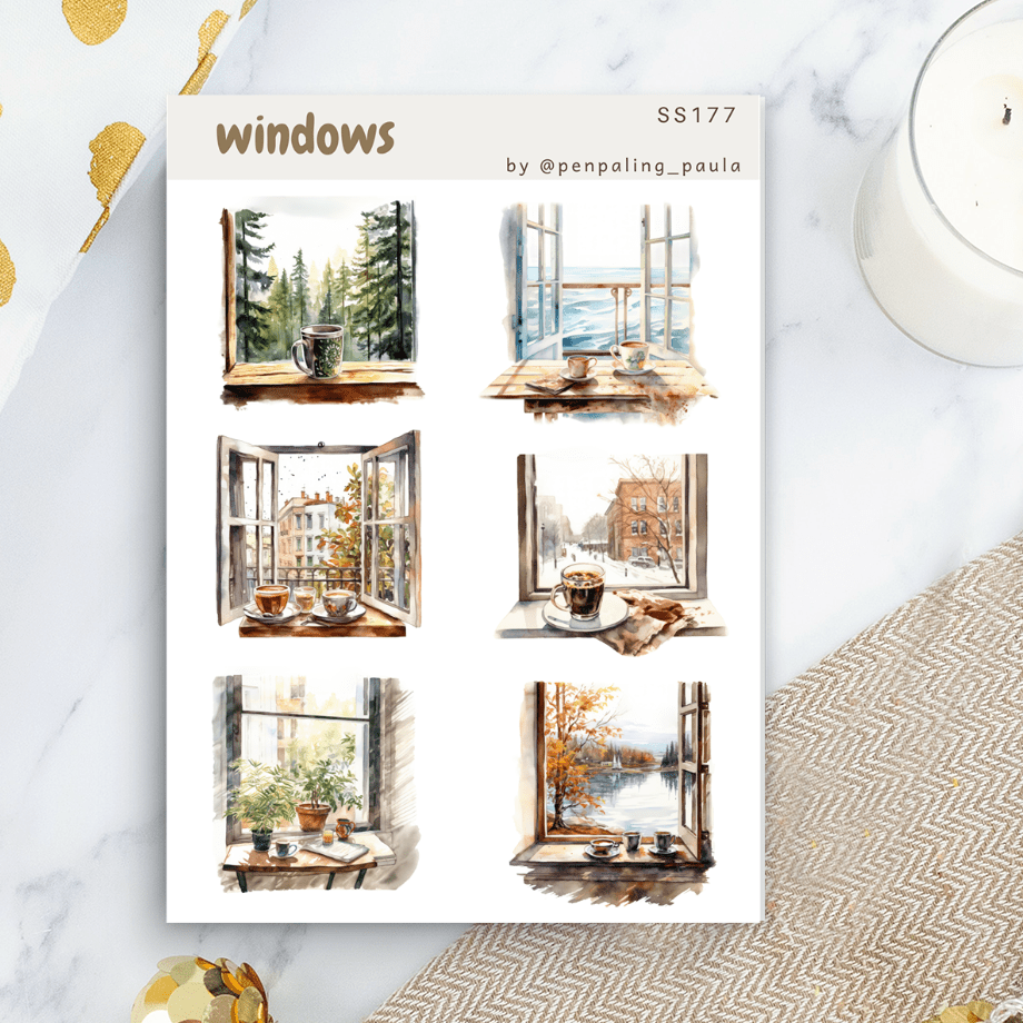 Stickers - Penpaling Paula - Windows - 1 - Penpaling Paula - Tidformera