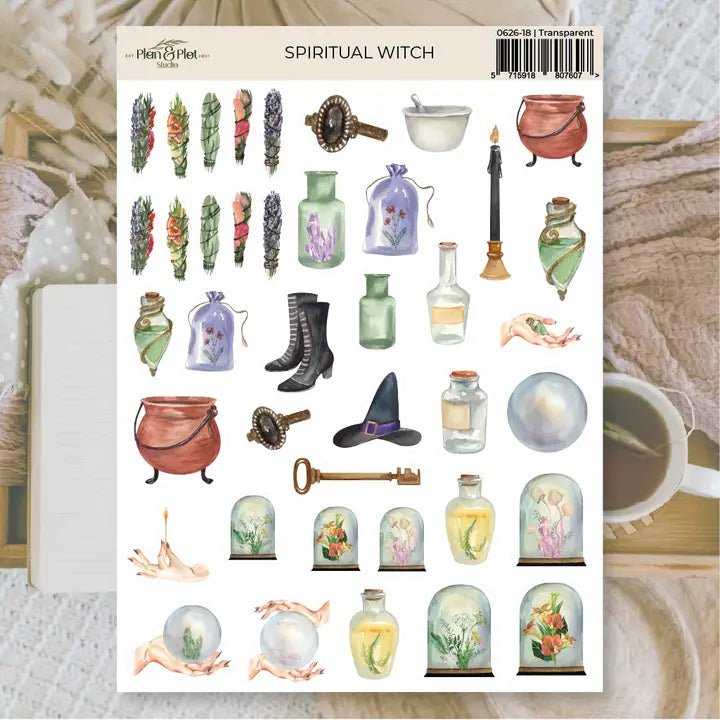 Stickers Plan & Plot Studio Vinyl - Spiritual witch - 1 - Plan & Plot Studio - Tidformera