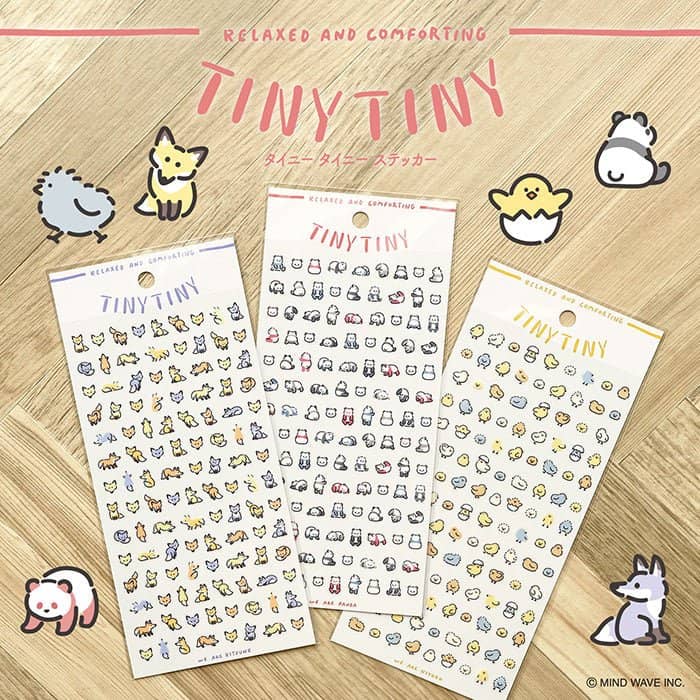 Stickers Tiny Tiny - Kitsune - 2 - Mind Wave - Tidformera