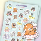 Stickersheet CutieSquad - Summer vibes - 1 - CutieSquad - Tidformera