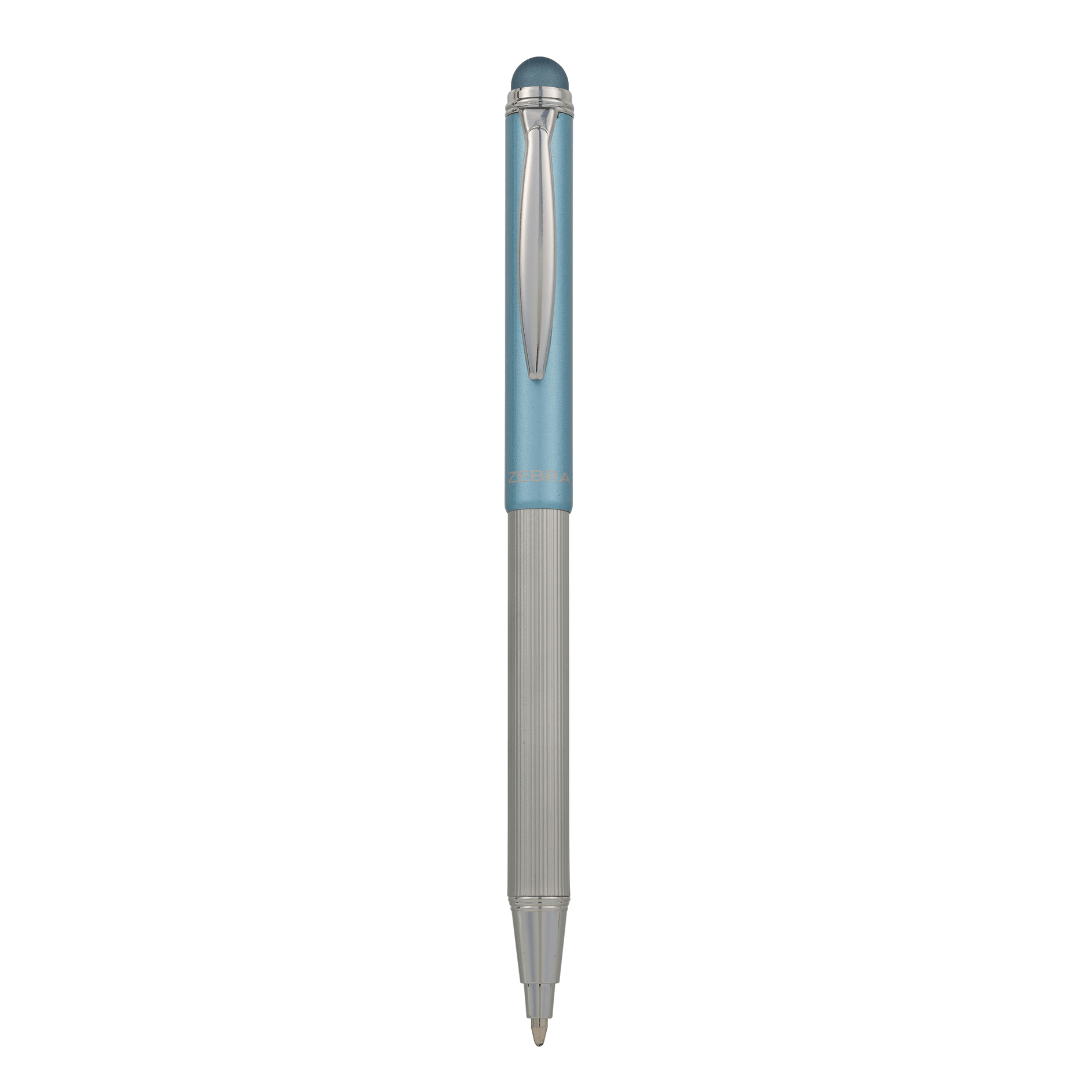 Telescopic Stylus - Kulspetspenna - Blue från Zebra. Blå kulspetspenna i metall - Tidformera