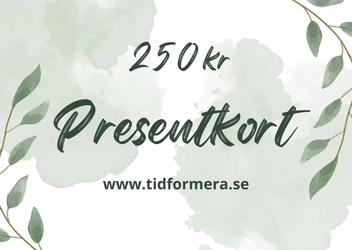 Tidformeras presentkort - 4 - Tidformera - Tidformera