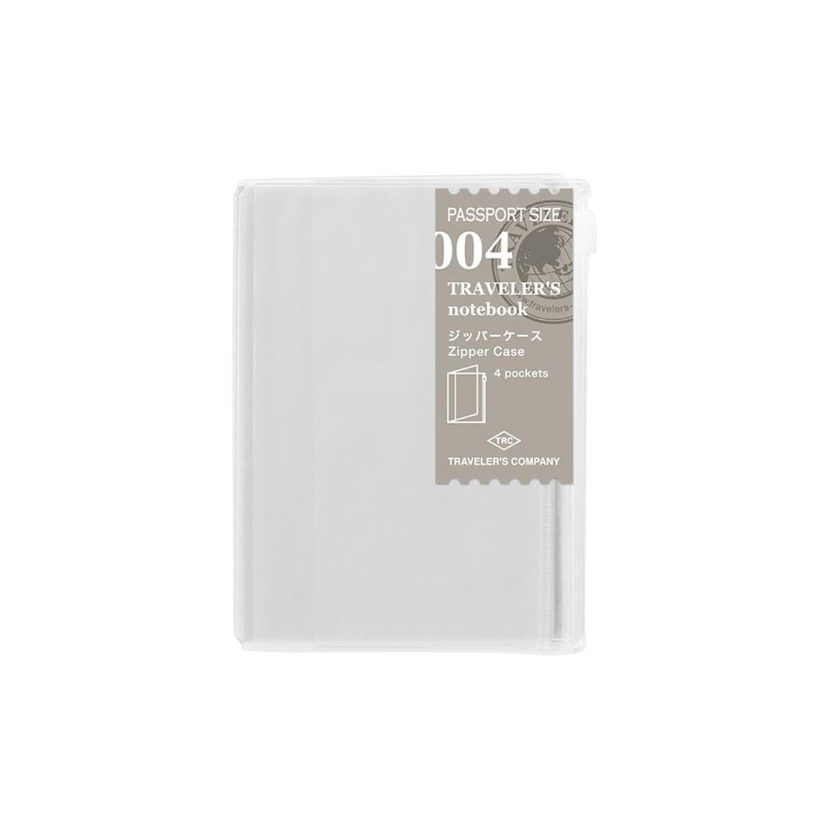 TN Passport Refill 004. Zipper case - 1 - Traveler's Company - Tidformera