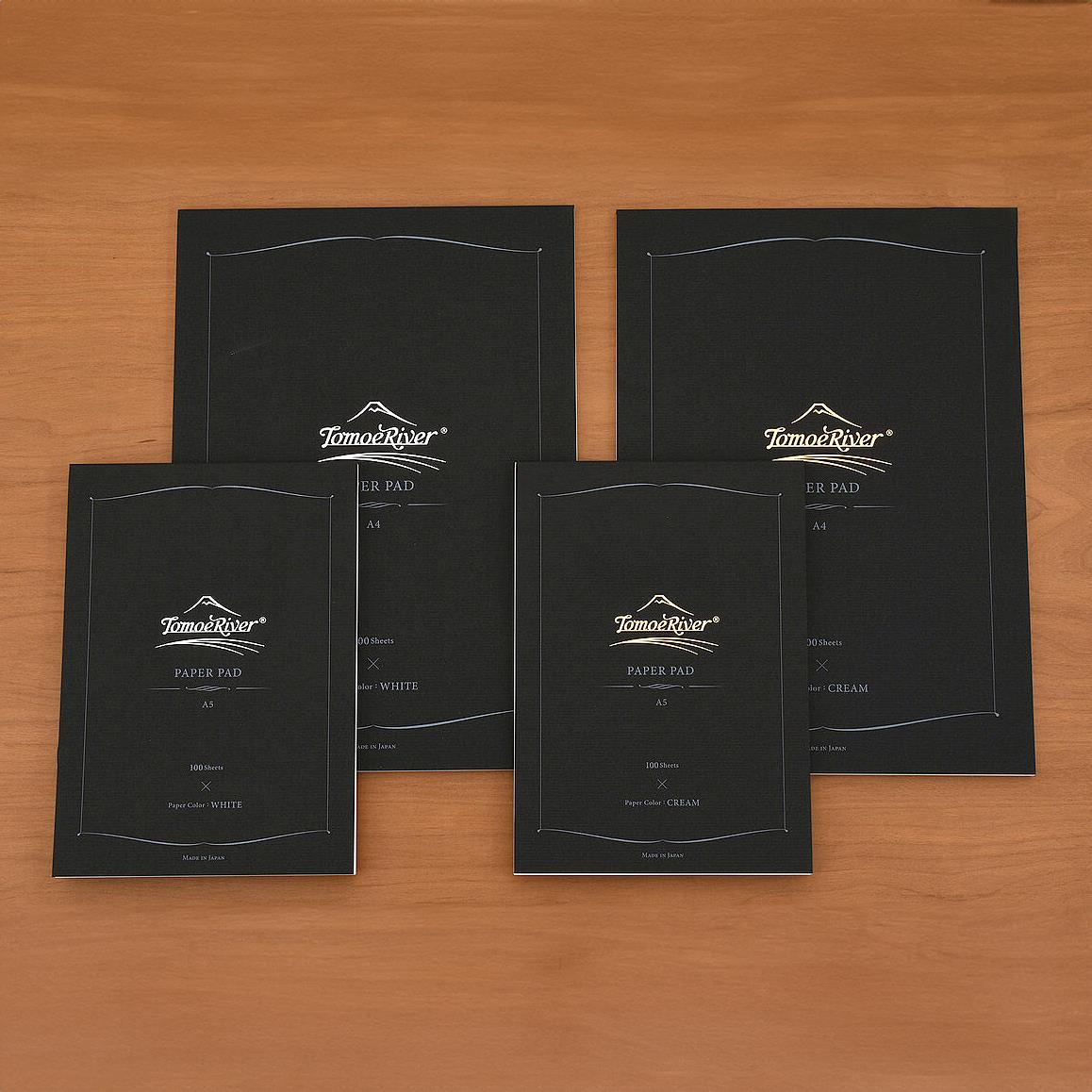 TomoeRiver Paper Pad A5 - Plain - White - 7 - Sakae TP - Tidformera