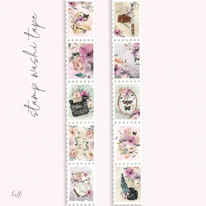 Washi tape 25 mm - Happy Mail - 2 - Hello Petite Paper - Tidformera